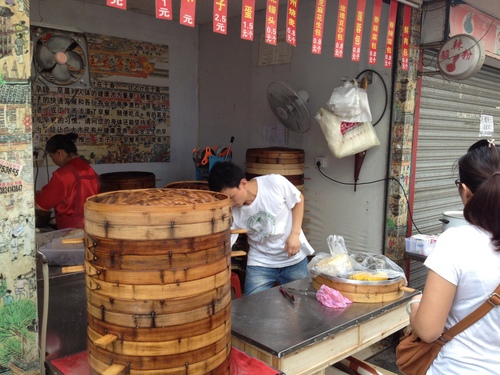 屋台の飲茶